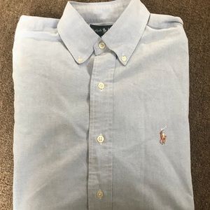 Ralph Lauren Button Down w/ Colored Embroidery